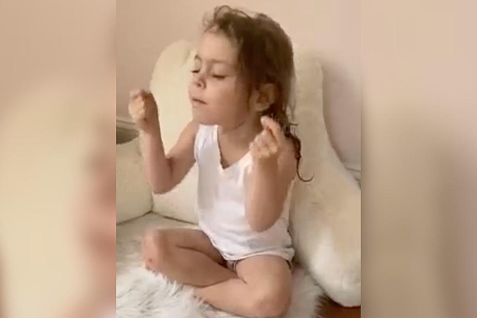 3-Year-Old Central Jersey Girl Shows Us All How To Relax in Adorable Viral Video