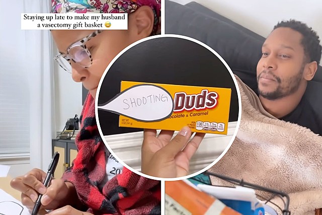Wife Comforts Husband With Hilarious Vasectomy Gift Basket (PICS)