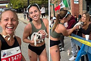 Chicago Marathon Runner Rescues Frightened Kitten Mid-Race