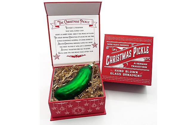 Pickle Christmas Ornament on Amazon