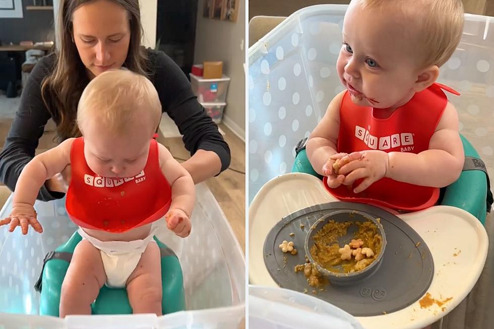 Internet at Odds Over Mother Who Feeds Baby in Storage Tote
