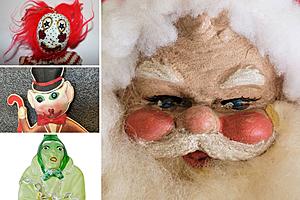 25 Creepy Vintage Christmas Ornaments You Won’t Believe Were...