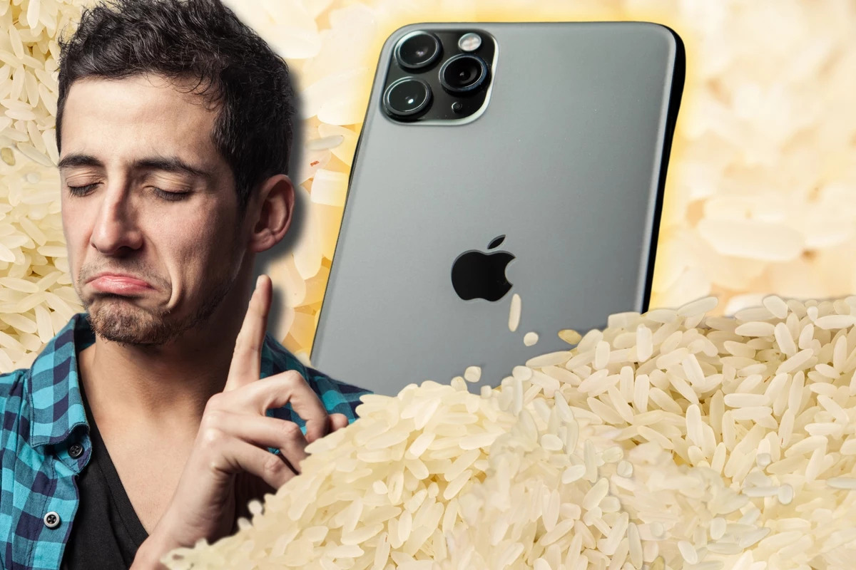 Iphone Xr Rice Don't Put Your Phone In a Bag of Rice to Dry; Try These Tips