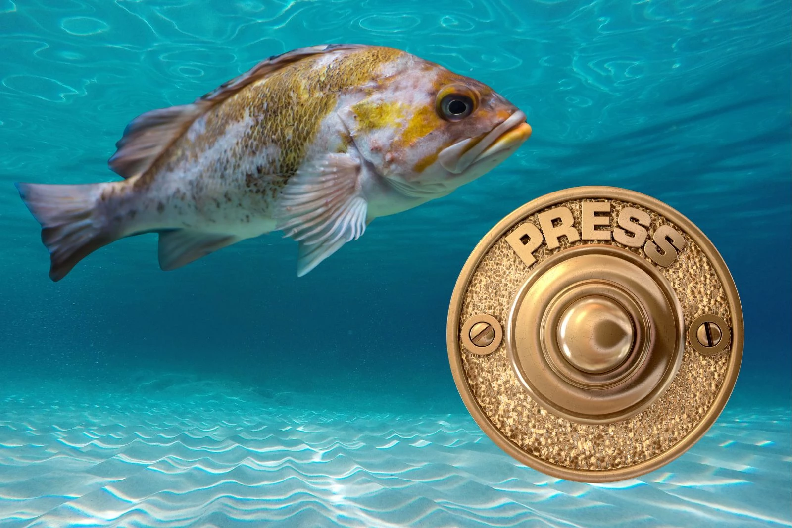 The FISH DOORBELL internet users can 'ring' to help marine life