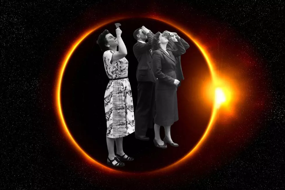 Sun&#8217;s Out, Shades On: Check Out These Cool And Creepy Retro Eclipse Photos