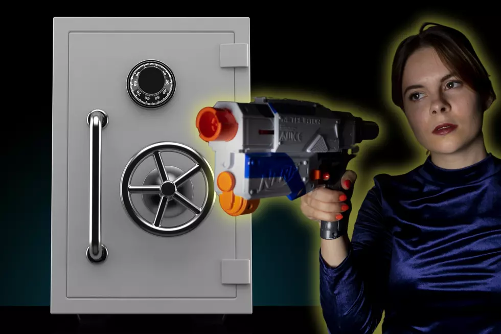 Crafty Dad Makes Spot-On Replica Gun Safe For Kids&#8217; Nerf Weapons