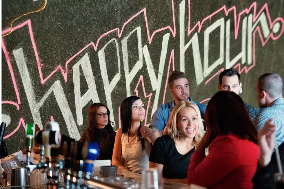 Bar during happy hour