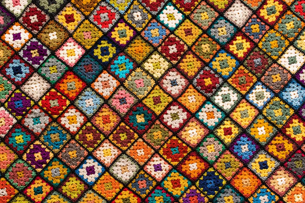 Granny Square Blanket