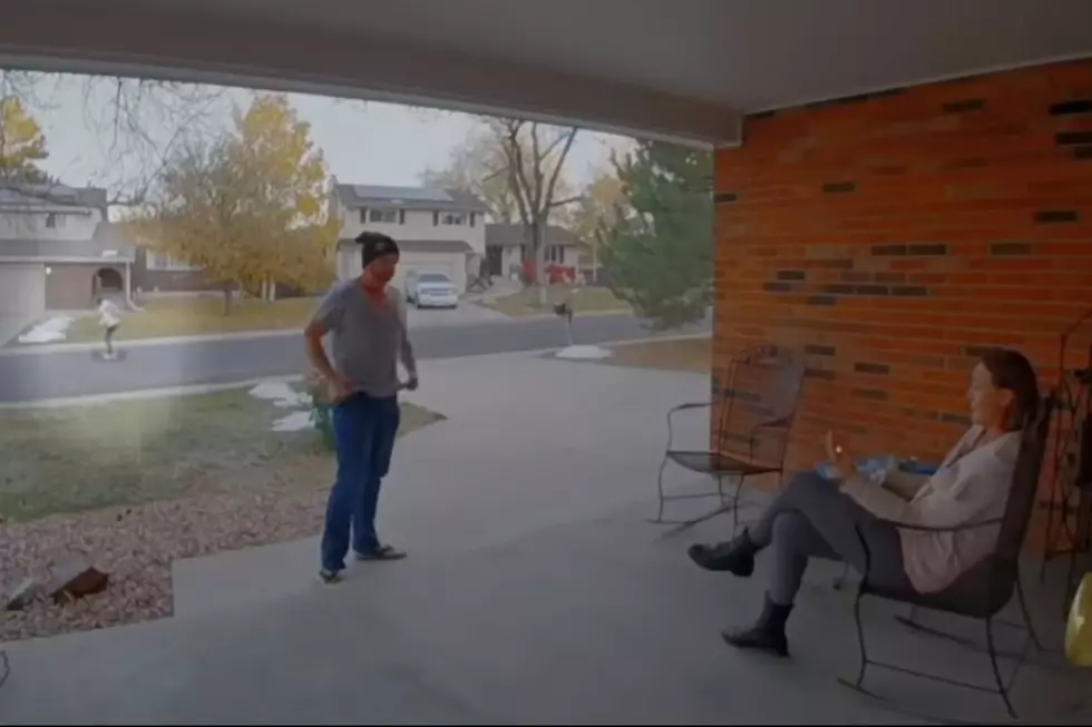 Doorbell cam footage of suspect
