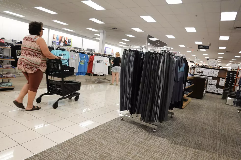 Shoppers inside Kohl's store