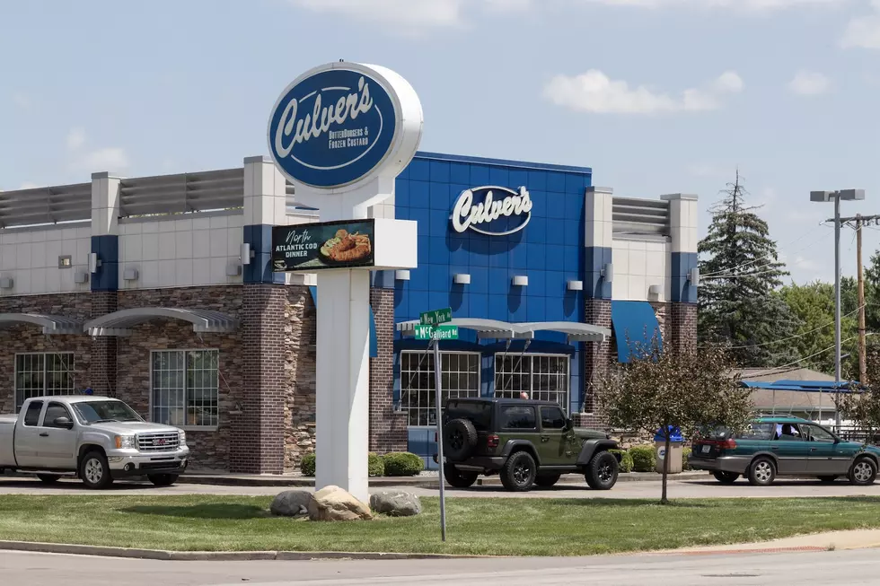 Culver's fast casual restaurant. Culvers is famous for their Butterburgers and Frozen Custard.
