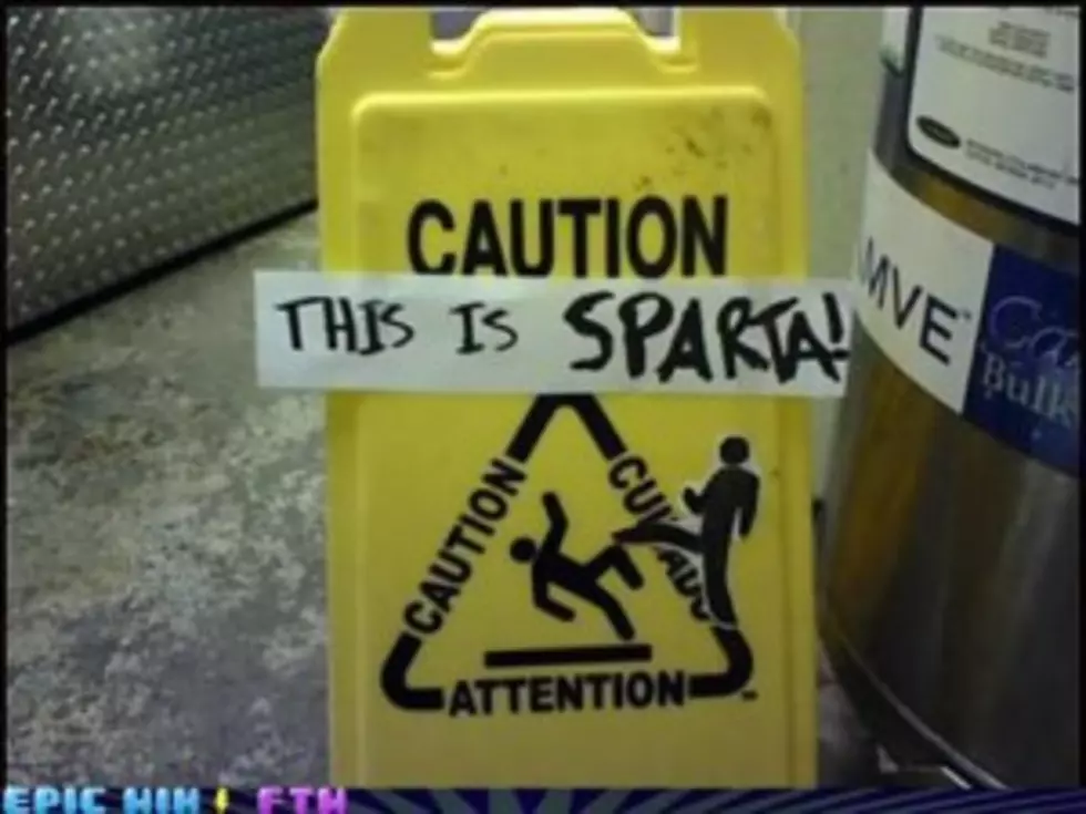 Caution&#8230;This Is Sparta!