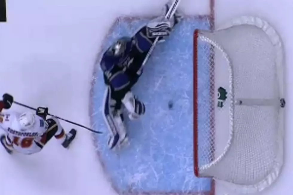 Who Should Take Credit For This Hockey Save?[Video]