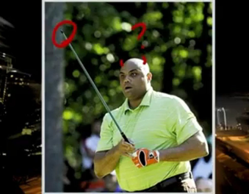 Charles Barkley – Worst Golf Shot Ever? [Video]