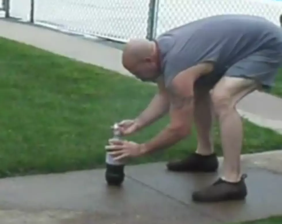 Diet Coke And Mentos Done The Wrong Way [Video]