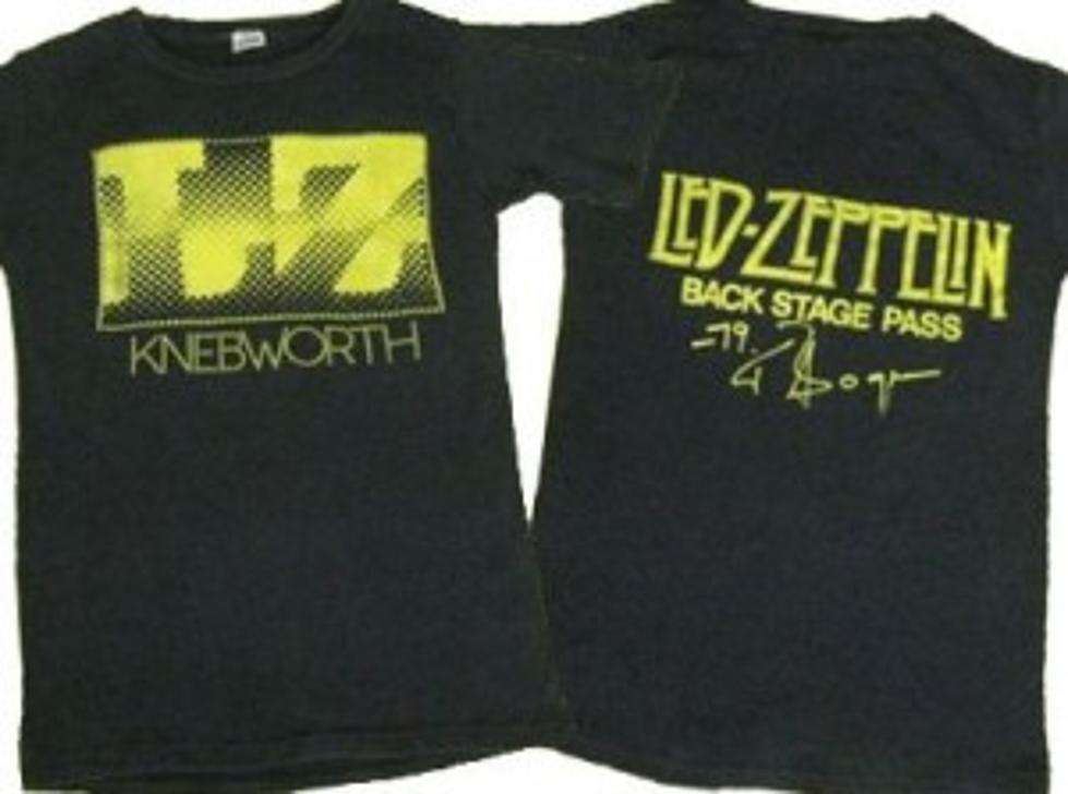 Rare Led Zeppelin T-Shirt Sells For $10,000 On Ebay