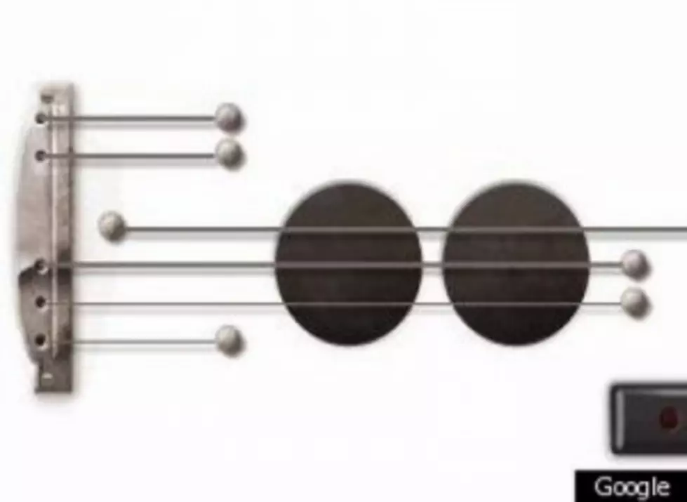 Google Guitar Logo You Can Play LIke A Guitar