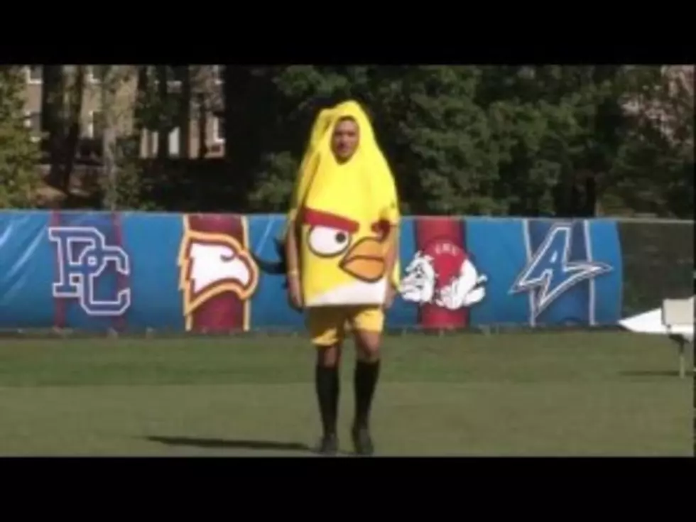 Soccer Players Make Real Life &#8216;Angry Birds&#8217; Game [Video]