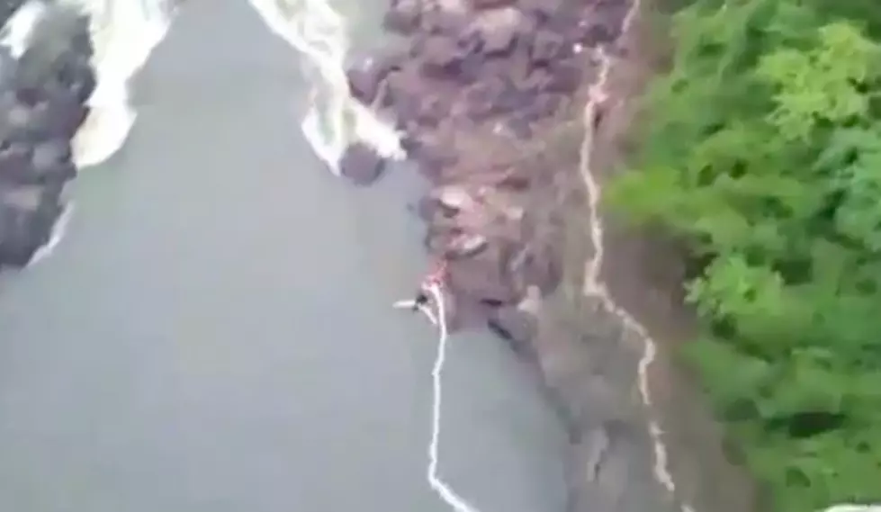 Bungee Jumper Falls Into Crocodile Infested Waters [Video]