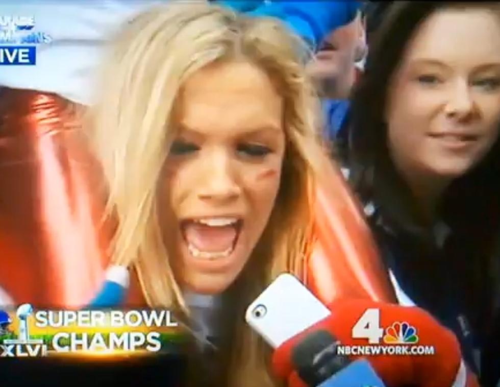 This Girl Is A Phony New York Giants Fan &#8211; FAIL [Video]