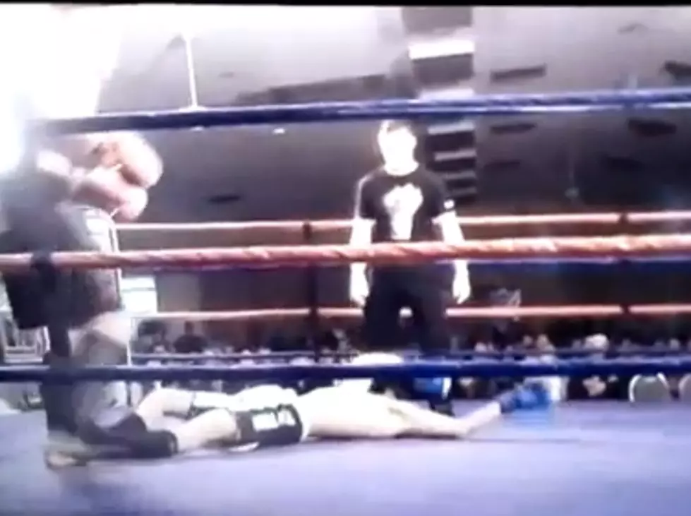 MMA Fighter Knocks Himself Out [Video]
