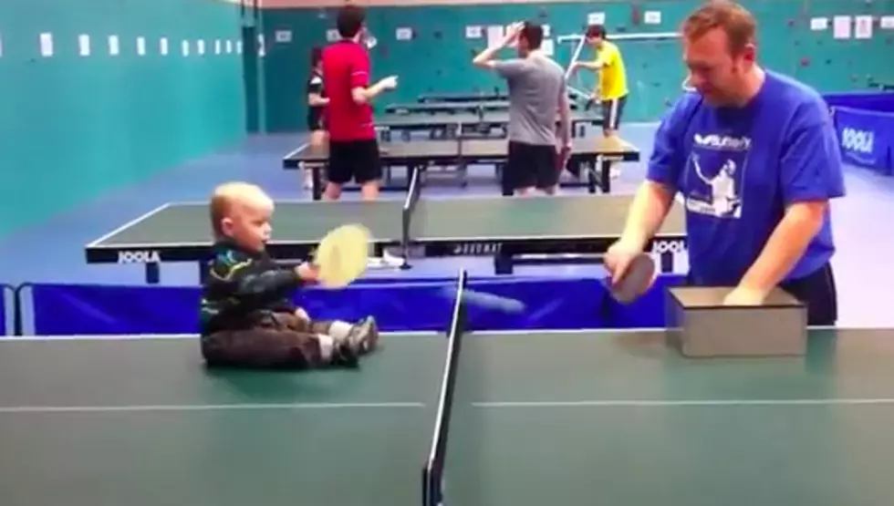This Baby Is Better Than You At Ping Pong [Video]