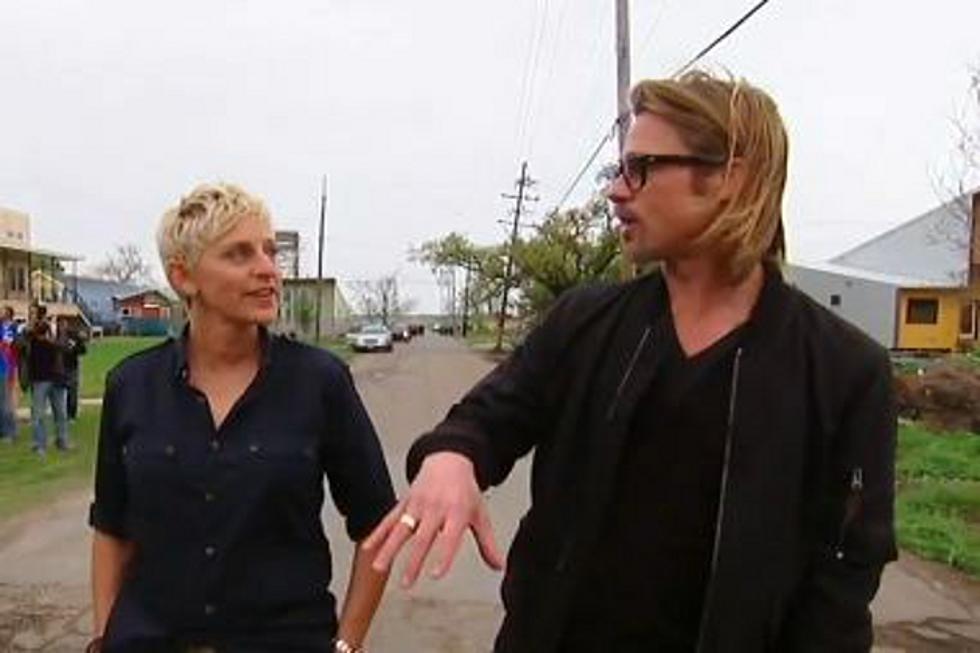 Brad Pitt Takes Ellen DeGeneres On A Moving Tour Of New Orleans’ Ninth Ward