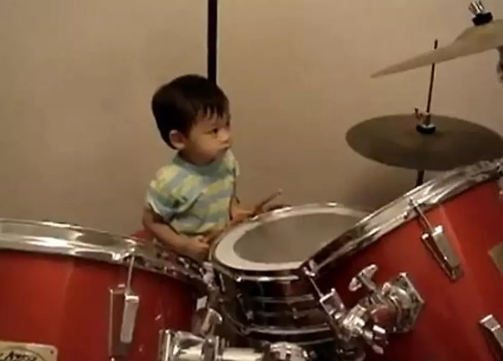 1 Year Old Drummer Will Kinda Blow Your Mind [Video]