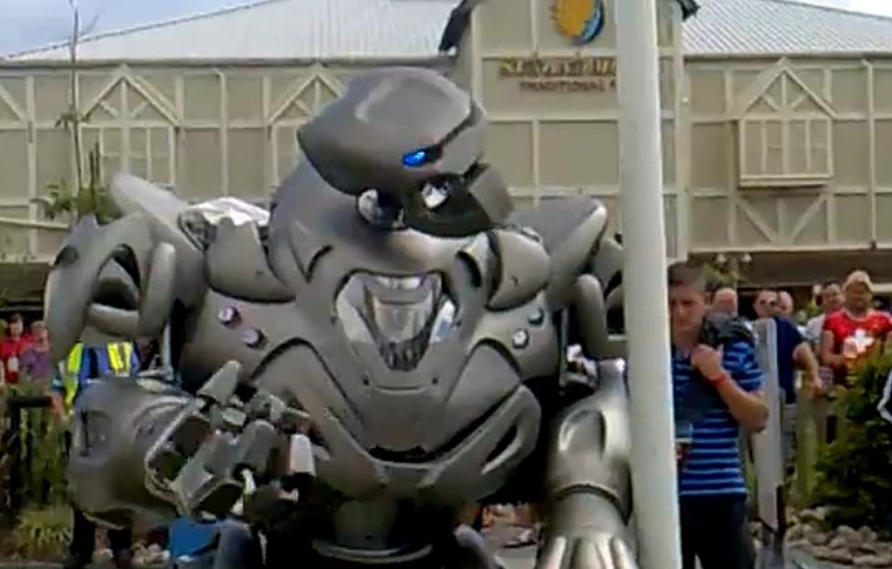 Robot Defends Itself By Punching Drunk Guy [Video]