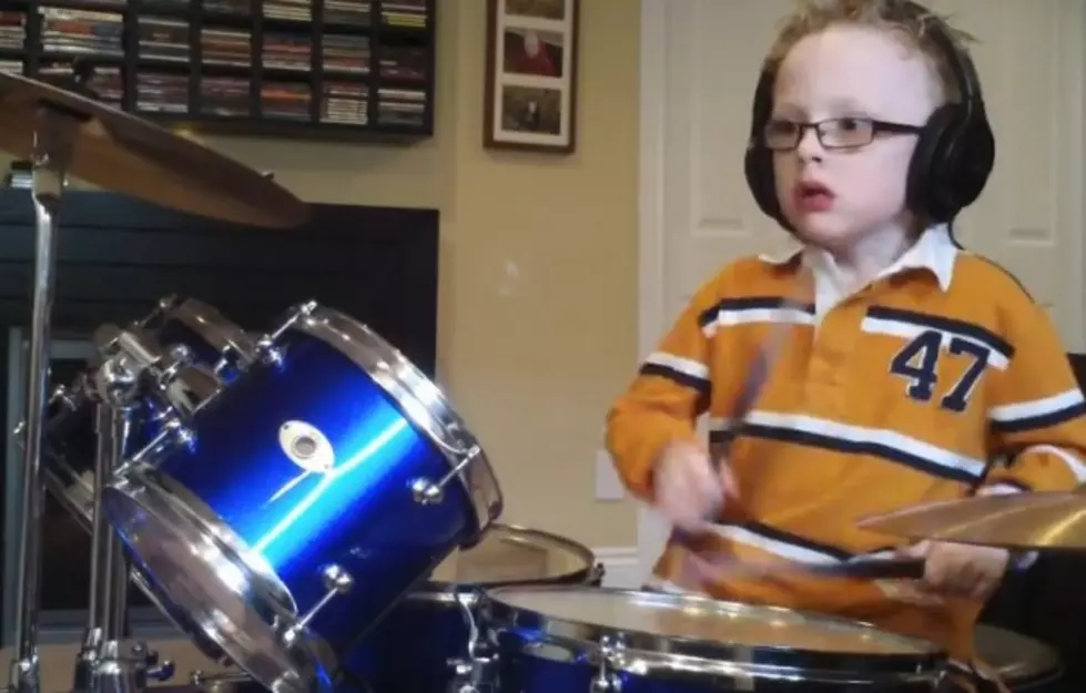 Six Year Old Playing Foo Fighters&#8217; &#8216;The Pretender&#8217; On Drums [Video]