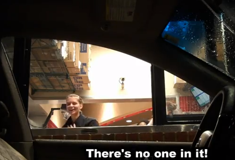 Hilarious Invisible Driver Drive-Thru Prank [Video]