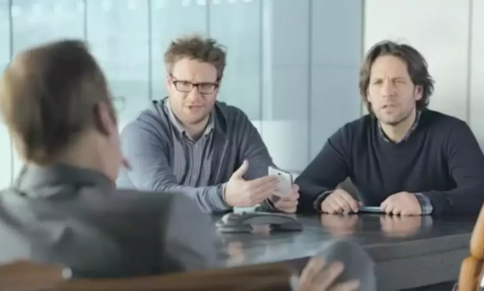Samsung’s Funny Super Bowl Add With Paul Rudd And Seth Rogen [Video]