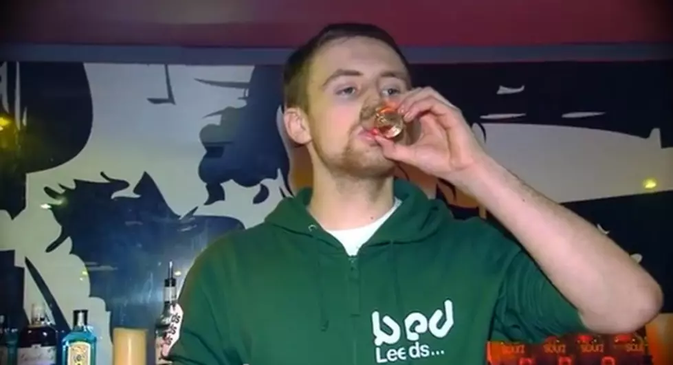 So, This Idiot Wants Us To Think He Shoots 40 Jagerbombs In Six Minutes [Video]