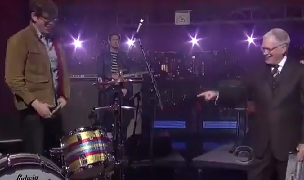 Supercut Of David Letterman Asking Almost Every Musical Guest “Are Those Your Drums?” Is Funny [Video]