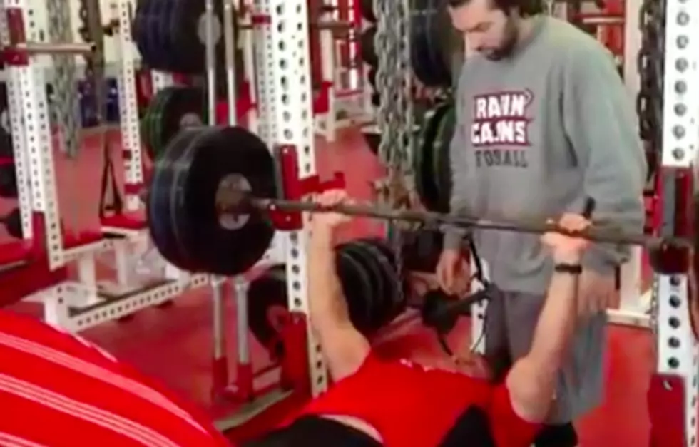 Ragin Cajuns Football Coach Mark Hudspeth Gains National Attention For Weight Room Prowess [Video]