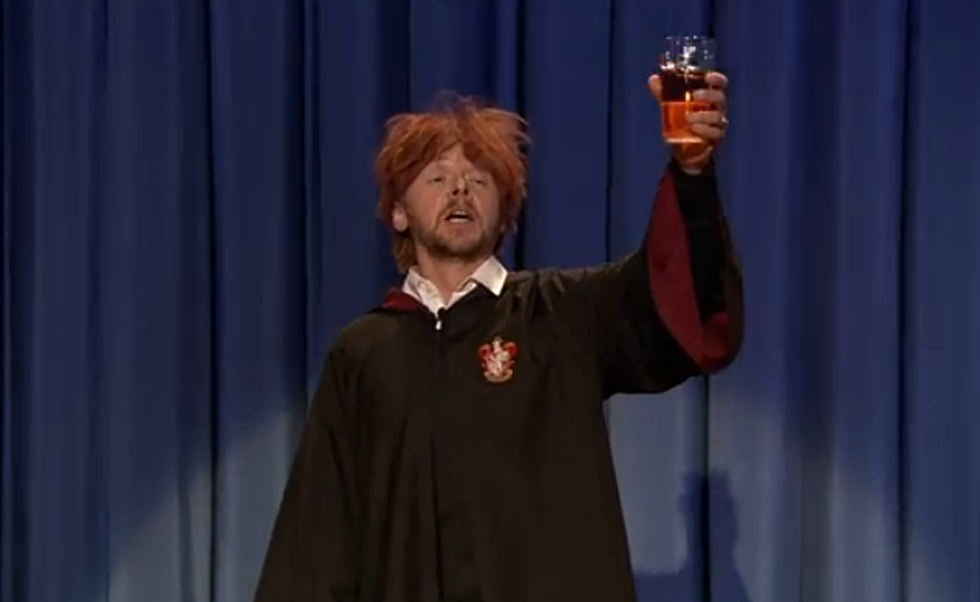 Simon Pegg As Drunk Ron Weasley Wishes Harry Potter A Happy Birthday [Video]