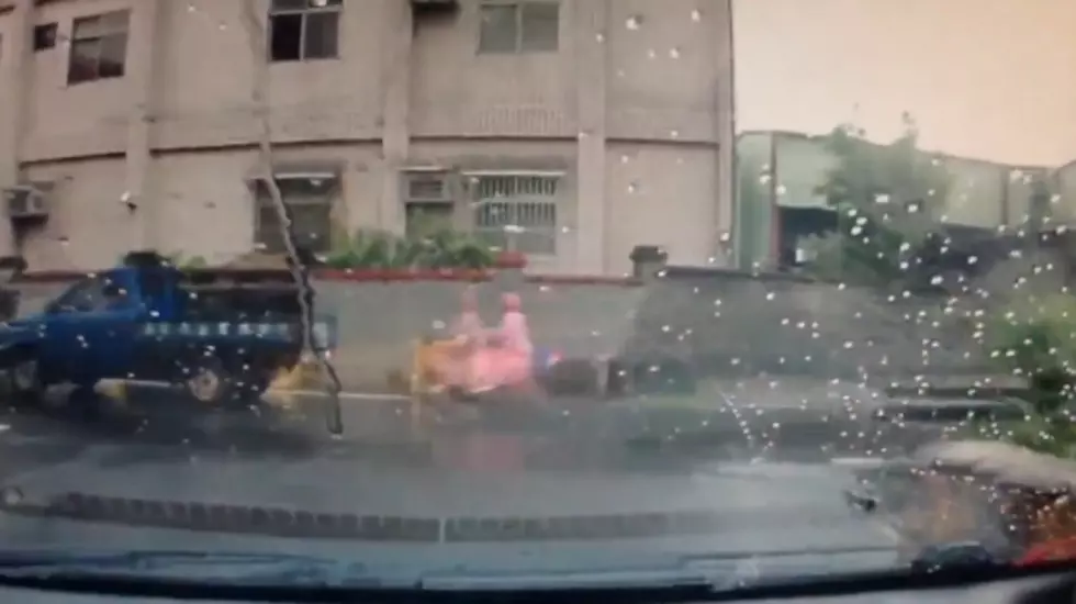 Scooter Rider Faceplants On The Back Of A Truck [Video]