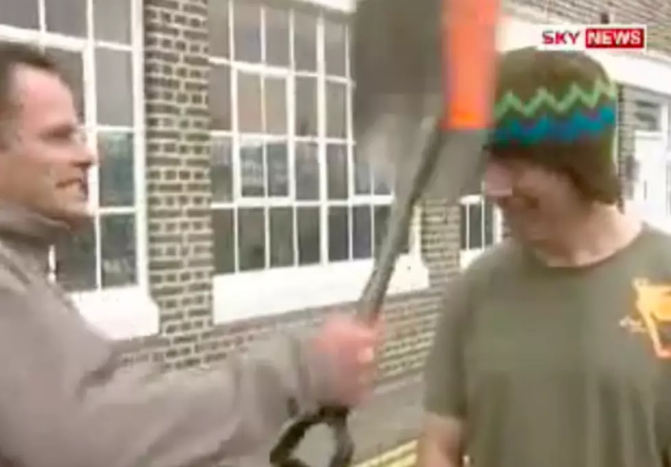 This &#8216;Flubber&#8217; Like Gel Allows Guy To Take A Shot To The Head With A Shovel [Video]