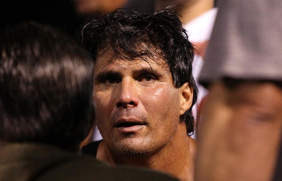 Jose Canseco Pulled Over With Fainting Goat Wearing A Diaper In His Car [Photo]