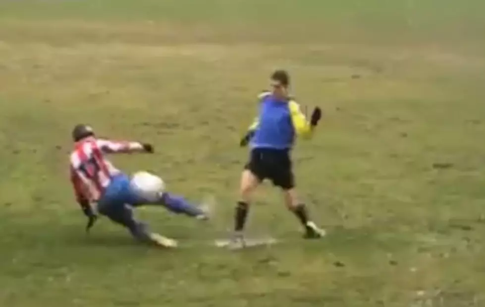 Rough Slide In Soccer Game Leads To Broken Ankle [Video]