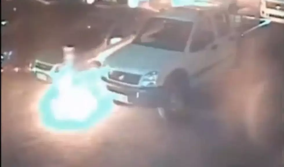 Fuel Thief Lights A Cigarette And Catches On Fire [Video]