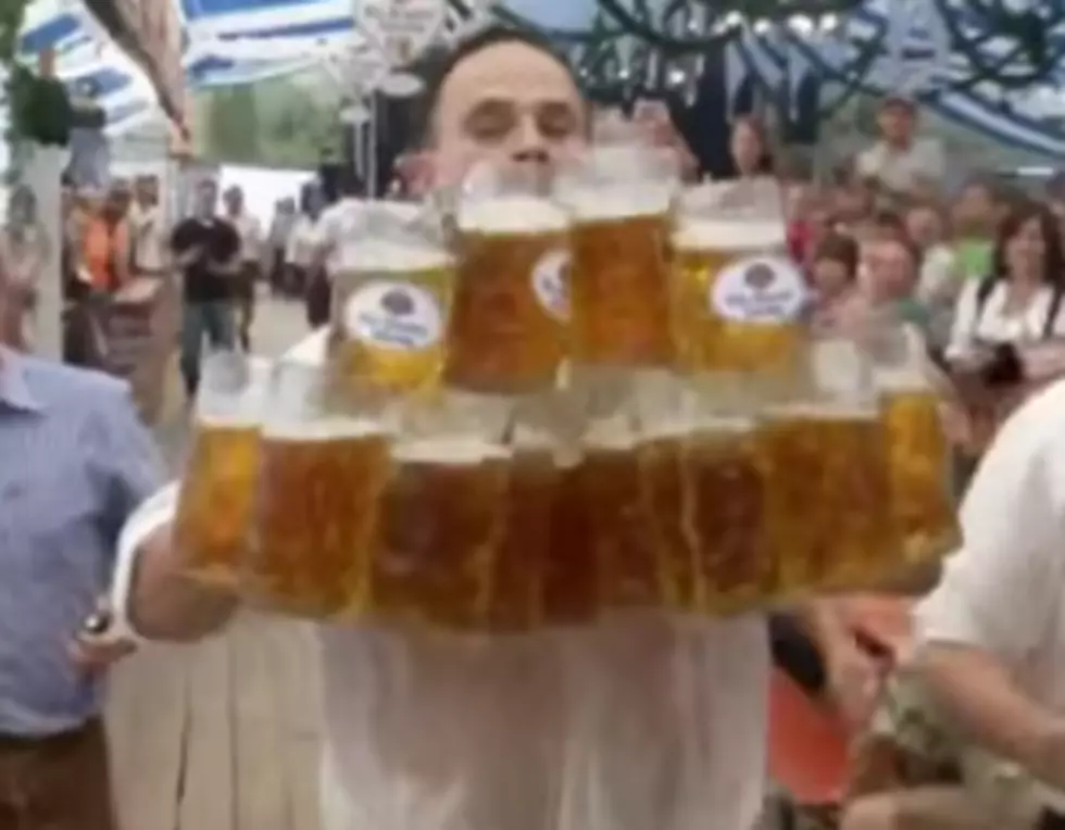 World Record Set For Most Beers Carried At Once [Video]