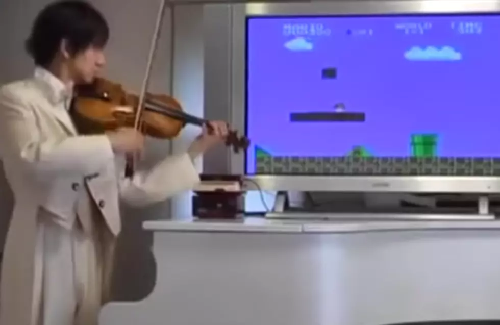 Flashback Friday: Super Mario Bros. Played On the Violin In Real-Time [Video]