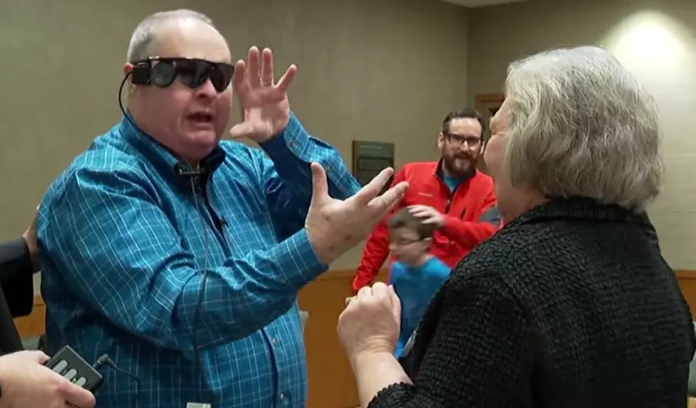 Blind Man Sees For The First Time In 10 Years [Video]
