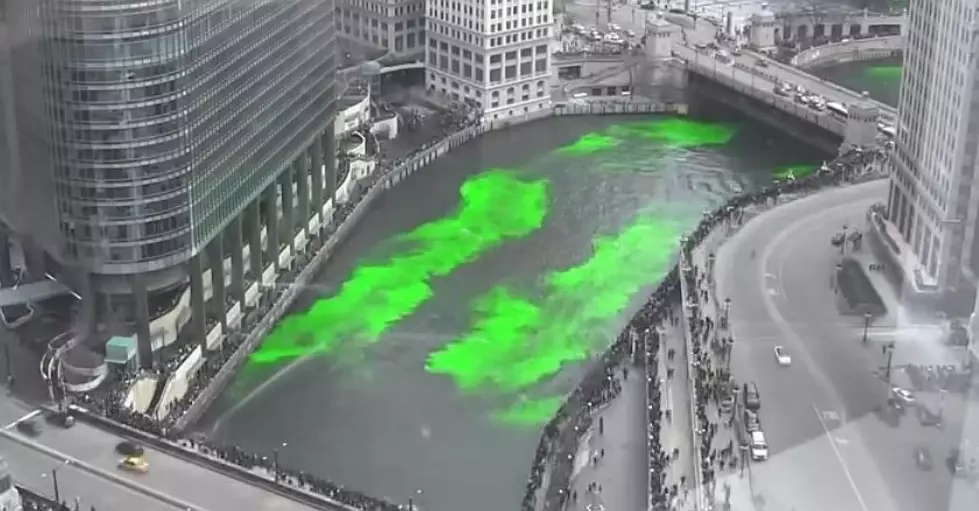 Watch Time Lapse Video Dyeing The Chicago River Green For St. Patricks Day [Video]