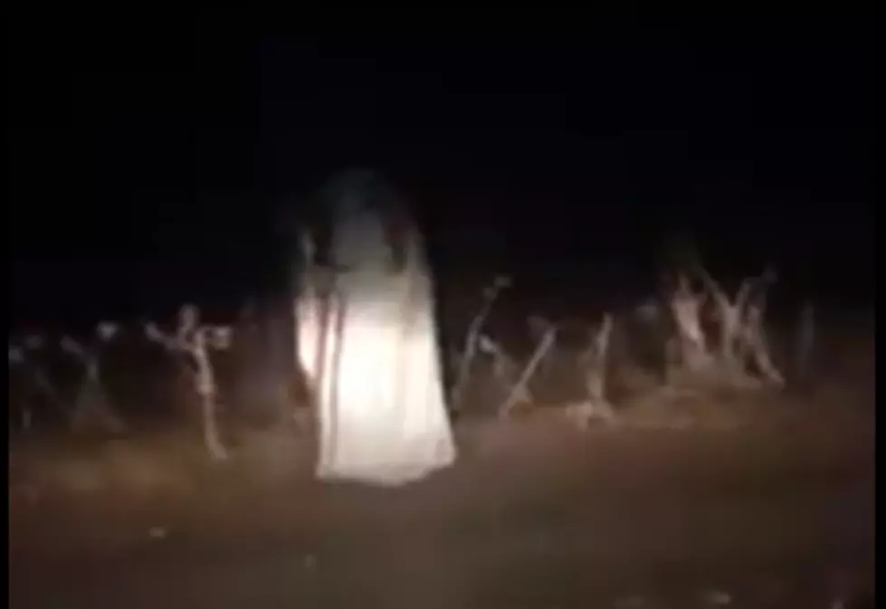 Creepy Woman In White – Terrifying Video [WATCH]