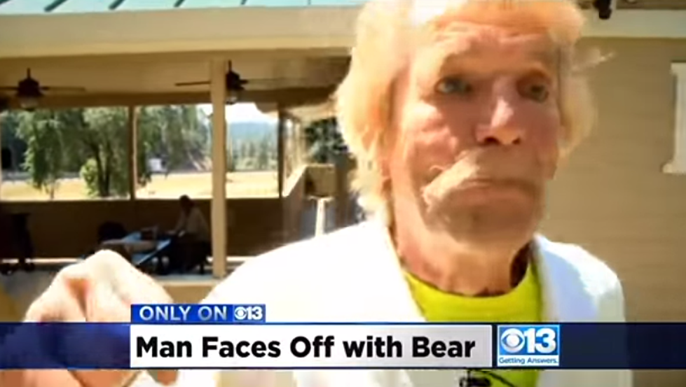 Charismatic California Man Punches Bear In Face To Save His Dog [Video]