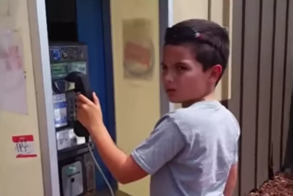 Boy&#8217;s First Time Seeing A Pay Phone Will Make You Feel Old [Video]