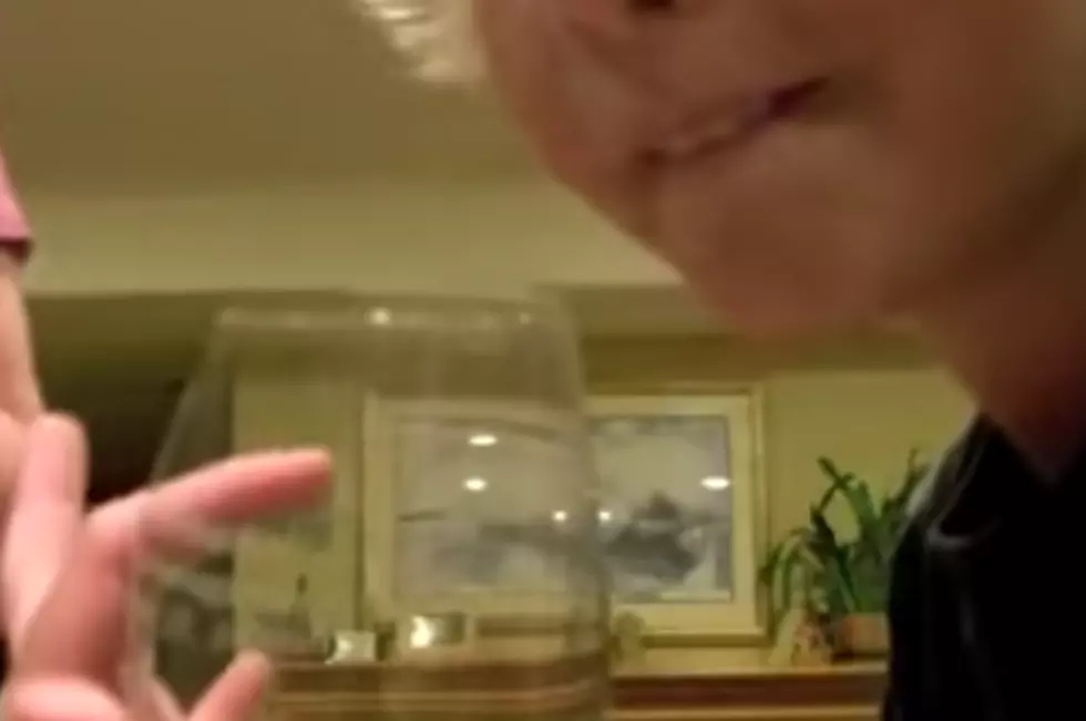 Kid Freaks Out When He Breaks Wine Glass With Only His Voice [Video]