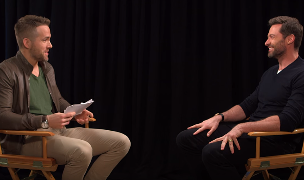 Ryan Reynolds Gives A Hilarious Surprise Interview With Hugh Jackman [Video]